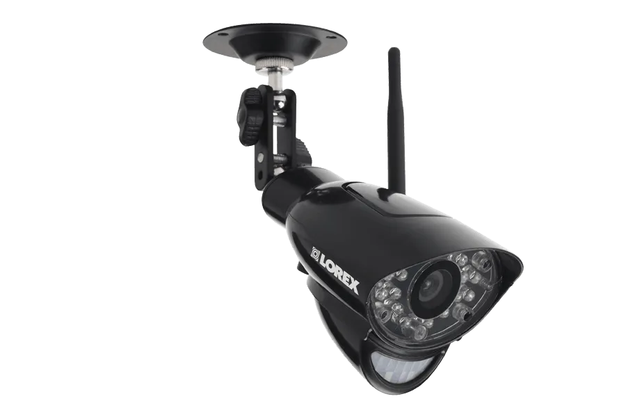 Home surveillance system with 2 wireless cameras