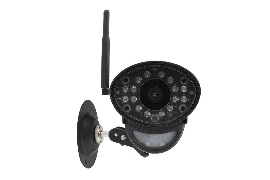 Home surveillance system with 2 wireless cameras