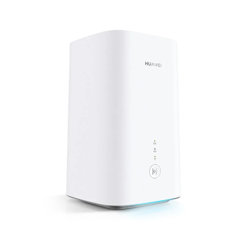 Huawei 5G CPE Pro 2 H122-373 Wi-Fi 6 Plus Router Modem with 3.6Gbps Downlink, SIM Card Slot, Dual Band X-Shape Antenna   OFDMA, MU-MIMO, Balong 5000 and Gigahome WiFi Chipset, High Speed 5G / 4G Wireless and Fix Line LAN Network Connection