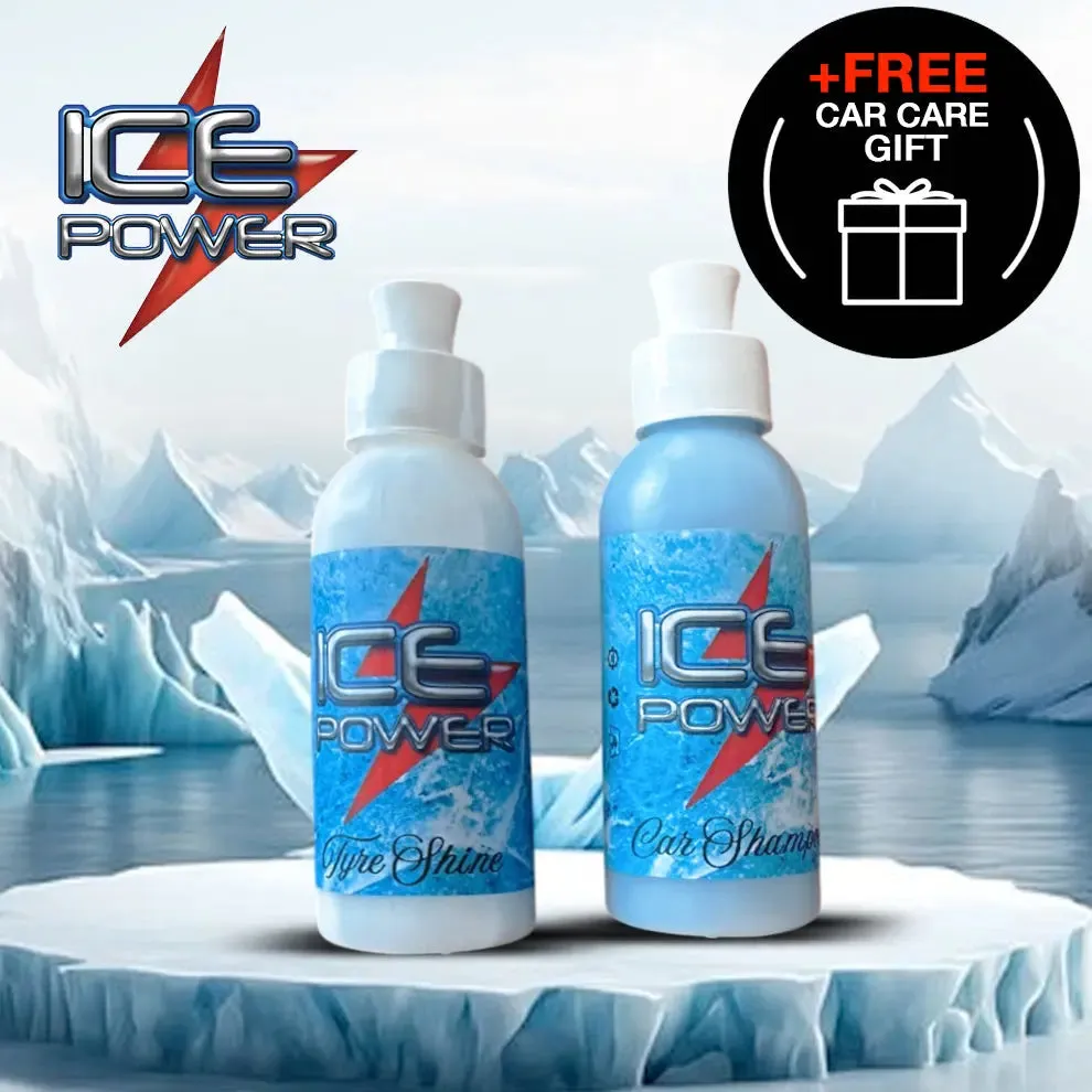 Ice Power Polar Audio Combo  FREE Car Care Kit