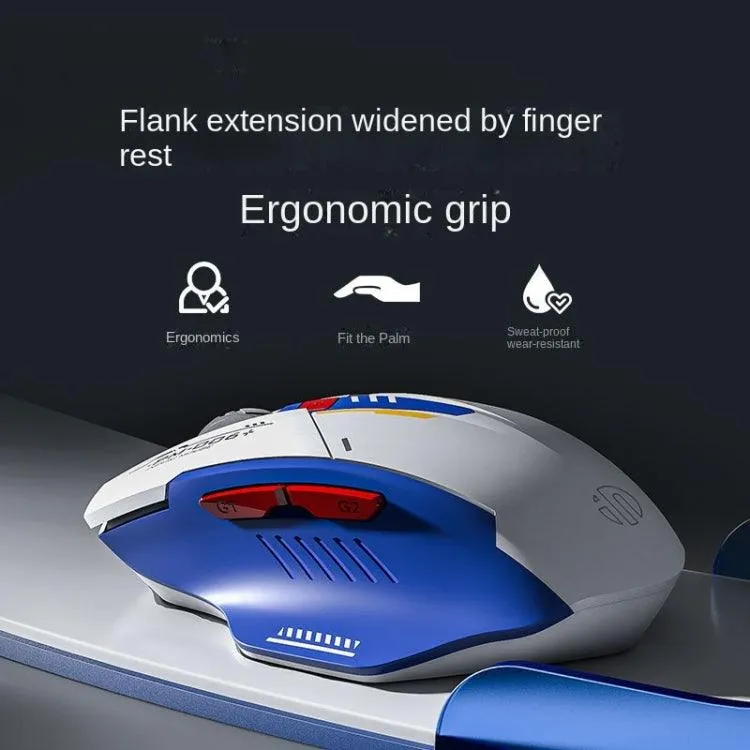 Inphic F9 Mecha Wireless Gaming and Office Mouse with Rechargeable Battery