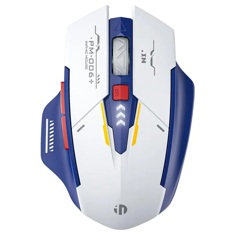 Inphic F9 Mecha Wireless Gaming and Office Mouse with Rechargeable Battery