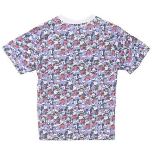 Japan Exclusive - All Over Print Mickey & Minnie Mouse T Shirt for Adults