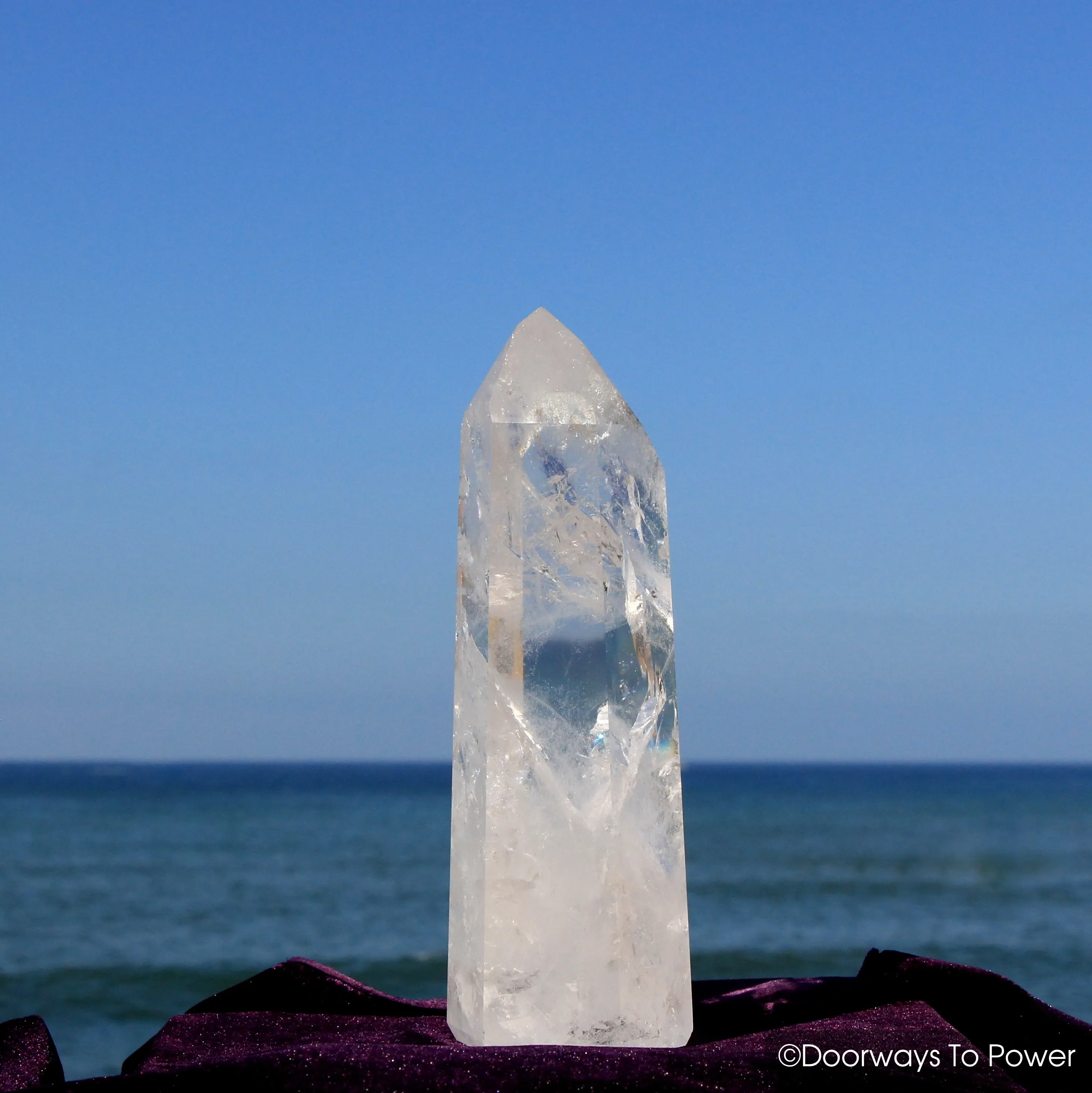 John of God Quartz Devic Temple Casa Crystal Tower 'Power Healer' A    