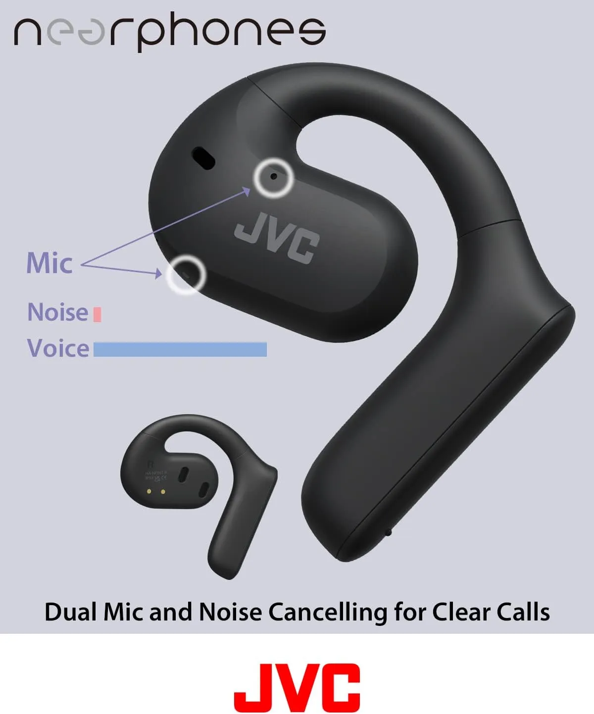 JVC "Nearphones" True Wireless Earbuds