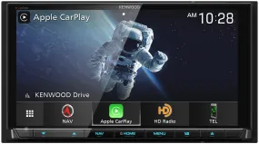 Kenwood Excelon DNX997XR 6.8" Navigation / DVD Receiver with Wireless AppleCarPlay & Android Auto Receiver