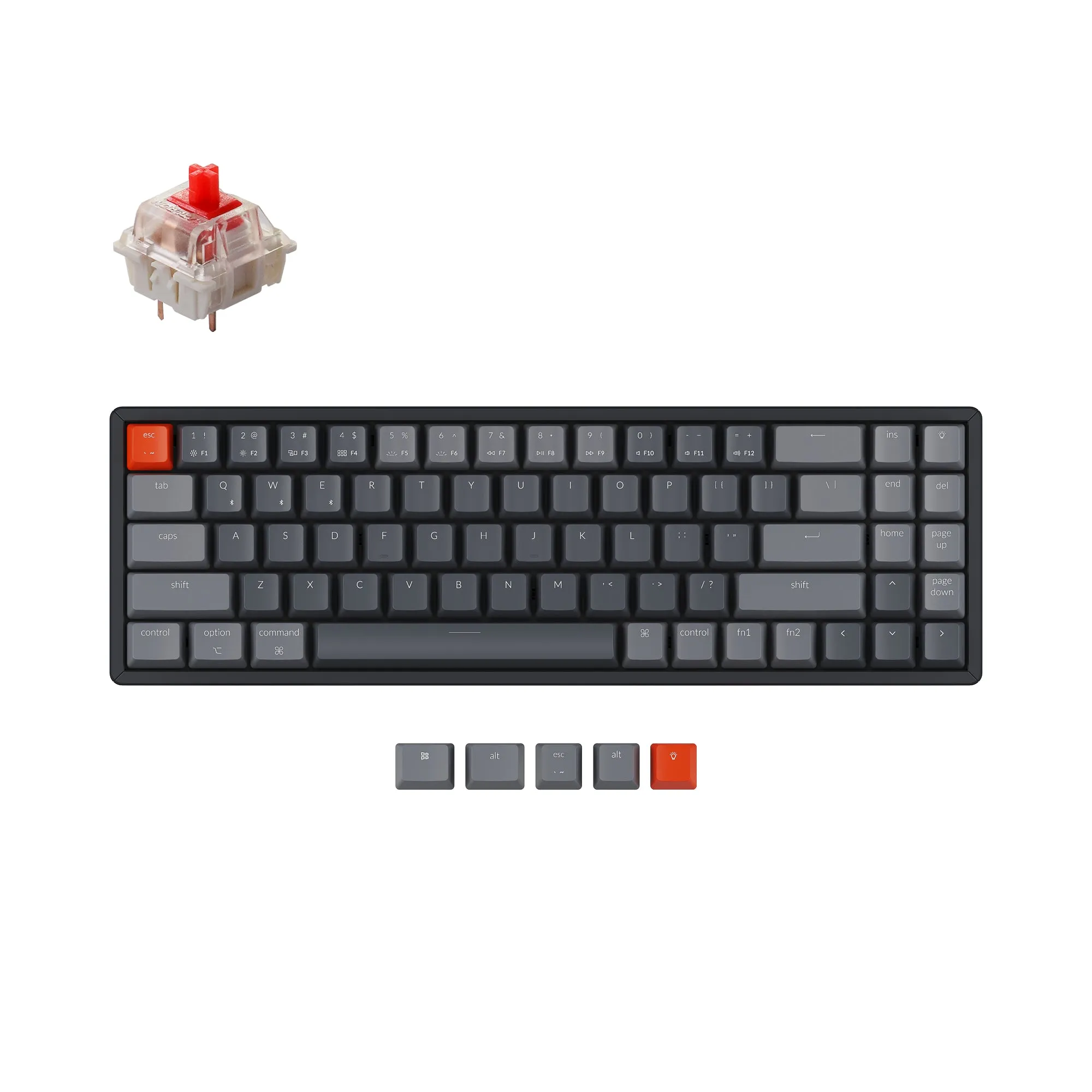 Keychron K14 Wireless Mechanical Keyboard(US ANSI Layout)