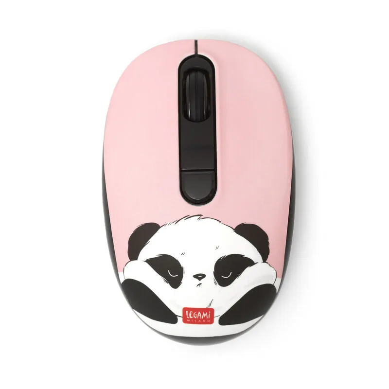 Legami Wireless Mouse with USB receiver - Panda