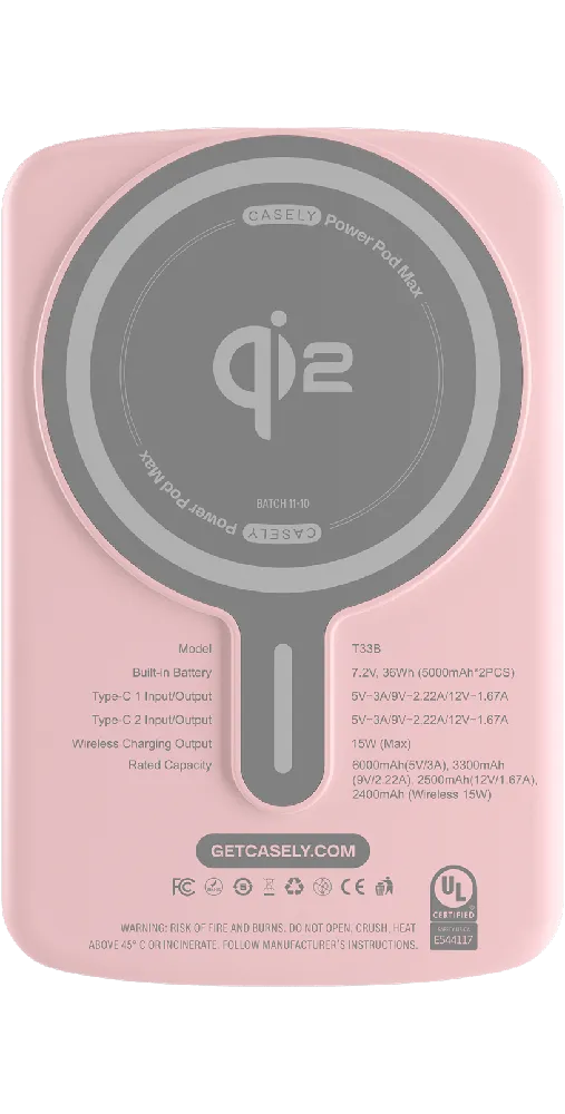 Light Pink Power Pod Max