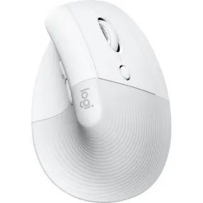 Logitech 910-006471 Lift for Mac Bluetooth Ergonomic Mouse with 4 Customizable Buttons - Off-White