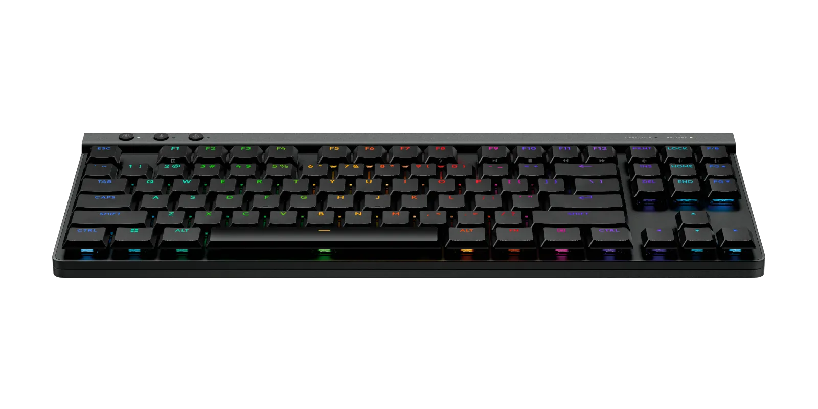 Logitech G515 LIGHTSPEED TKL Low Profile Wireless Gaming Keyboard, LIGHTSYNC RGB, Thin Tenkeyless Design, PBT Keycaps