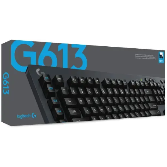 Logitech G613 LIGHTSPEED Wireless Mechanical Gaming Keyboard - Grey