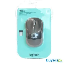 Logitech M186 Wireless Mouse High Copy