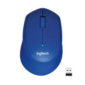 Logitech Mouse M330 Silent Plus - Blue