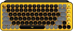 Logitech POP KEYS 無線藍牙機械鍵盤 - Blast Yellow 陽光黃 920-010577 原裝行貨