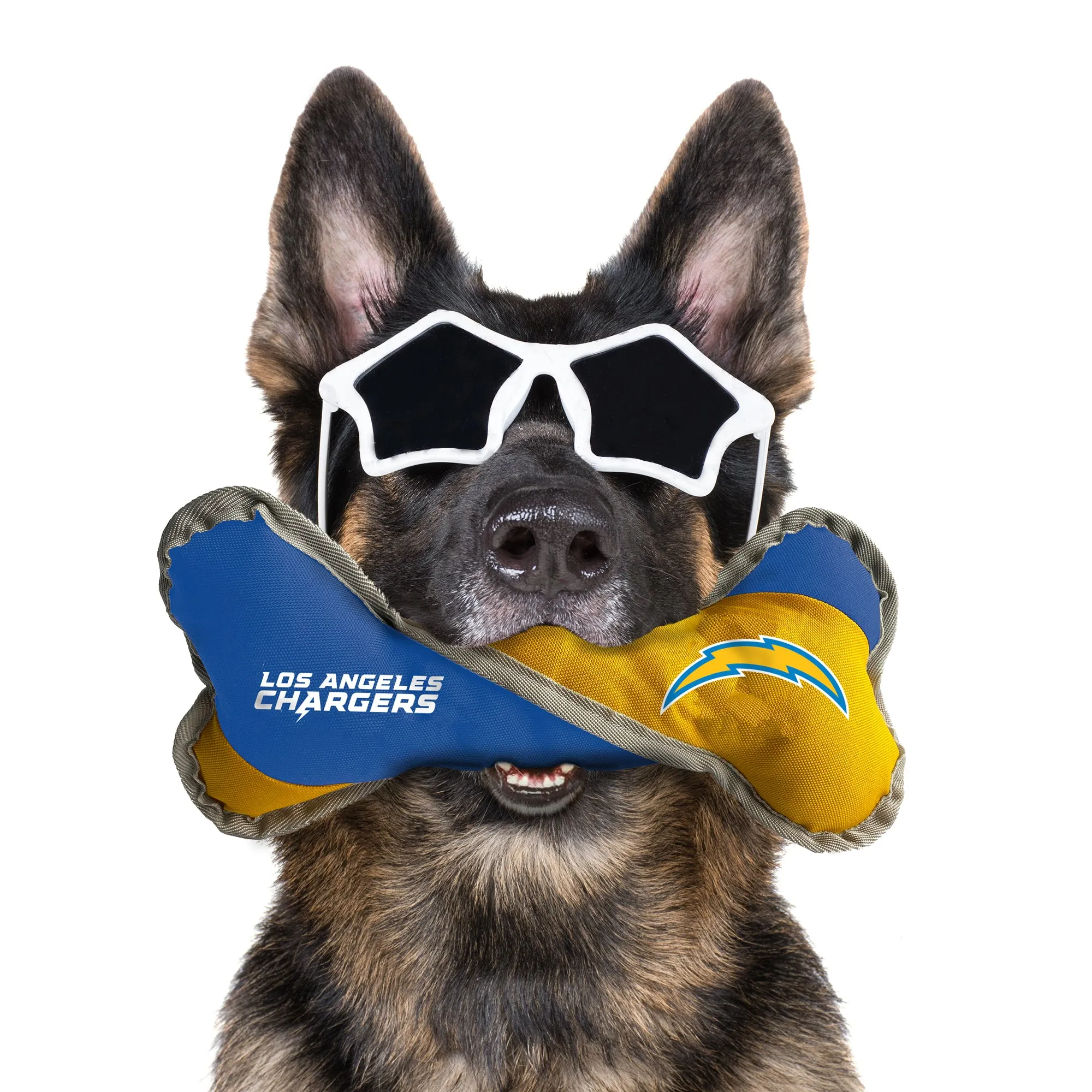 Los Angeles Chargers Pet Tug Bone