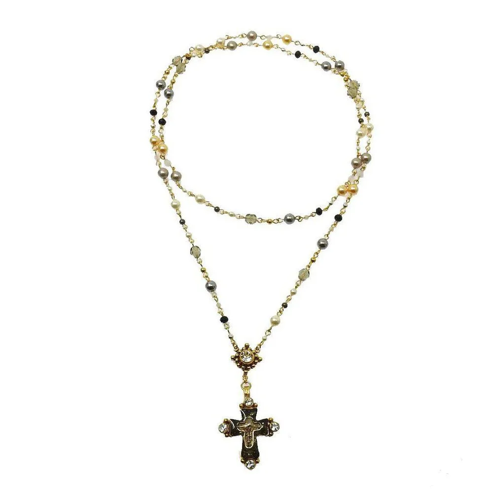 Lux Mixed Pearl Rosary