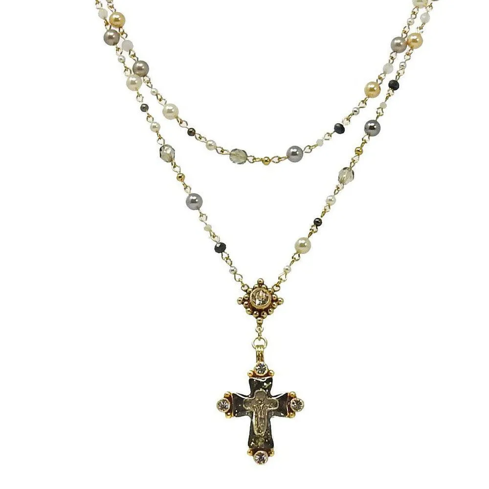 Lux Mixed Pearl Rosary