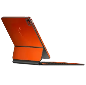 Magic Keyboard for iPad Pro 12.9" (2021) GLOSSY FIERY ORANGE TUNING Metallic Skin