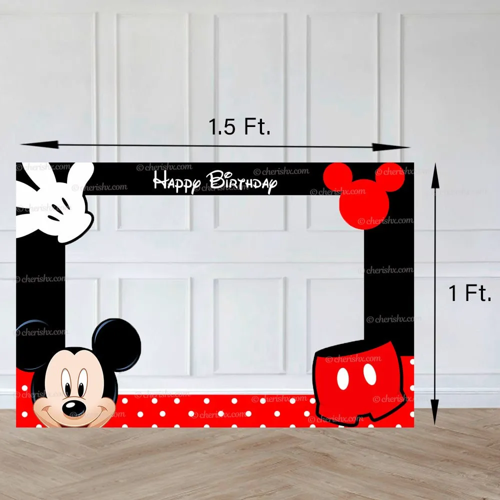 Mickey Mouse Birthday Combo Kit - Gold