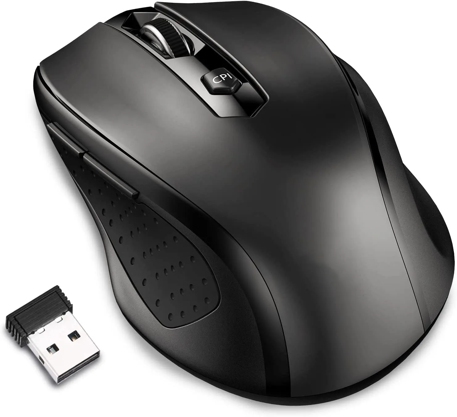 MM057 2.4G Wireless Mouse Optical Mice with USB Receiver