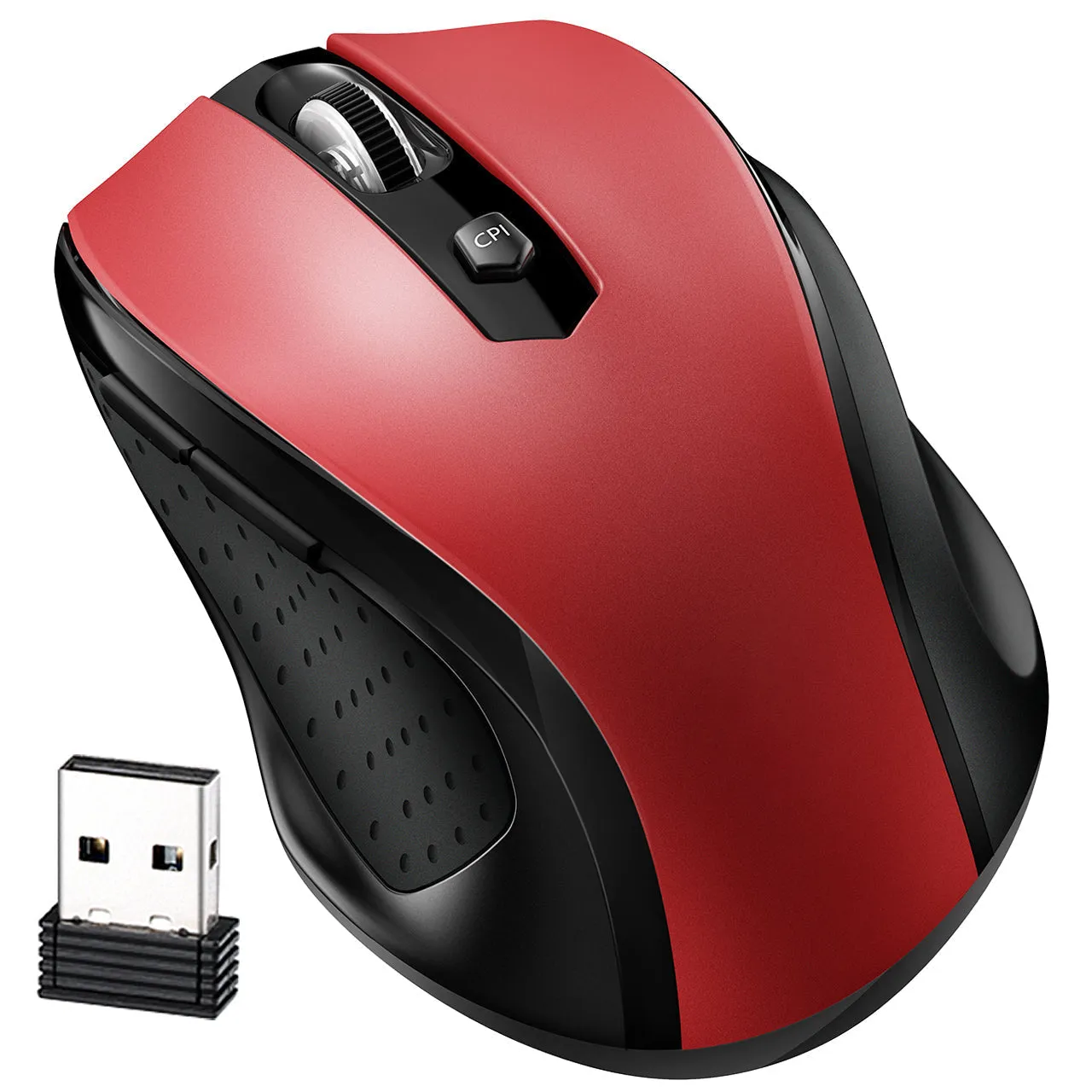 MM057 2.4G Wireless Mouse Optical Mice with USB Receiver