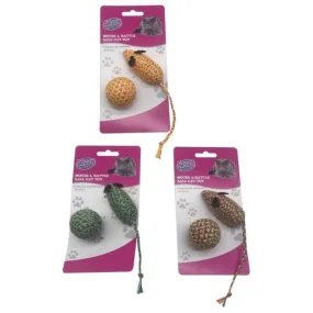 Mouse & Ball Cat Toy Pack - 7.6cm & 3.8cm