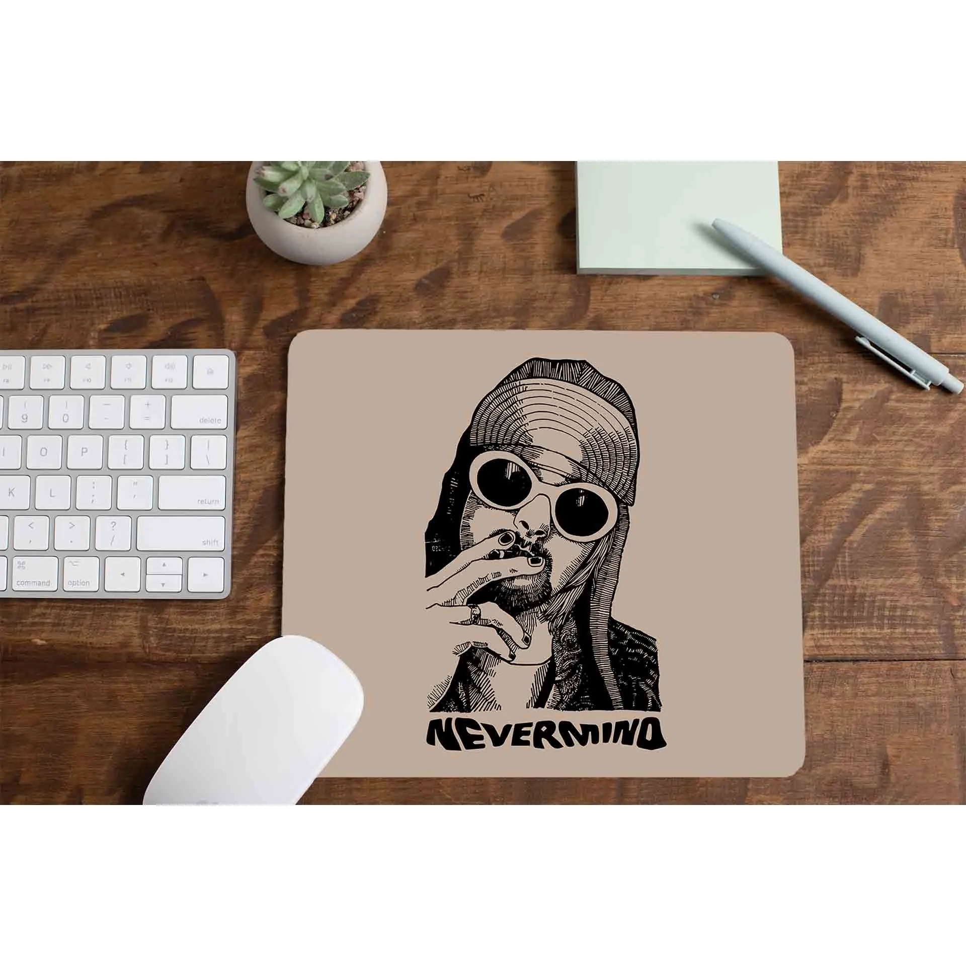 Mousepad - Kurt Never Minds