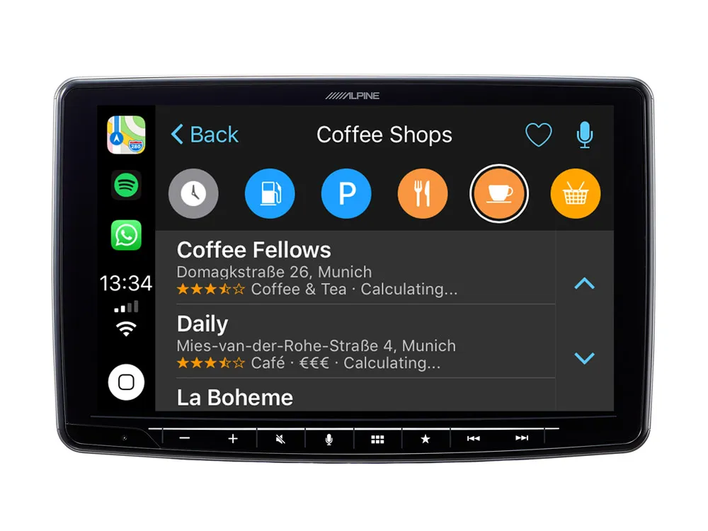 Multimedija automobiliui Alpine iLX-F903D, 1-DIN, USB, BLUETOOTH, Apple CarPlay, Android Auto