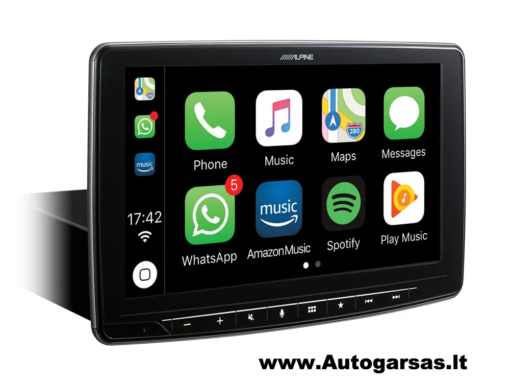 Multimedija automobiliui Alpine iLX-F903D, 1-DIN, USB, BLUETOOTH, Apple CarPlay, Android Auto