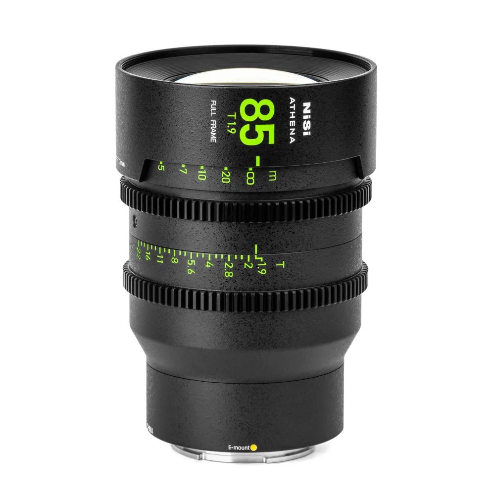 NiSi ATHENA PRIME Full Frame Cinema Lens (E Mount | No Drop In Filter)