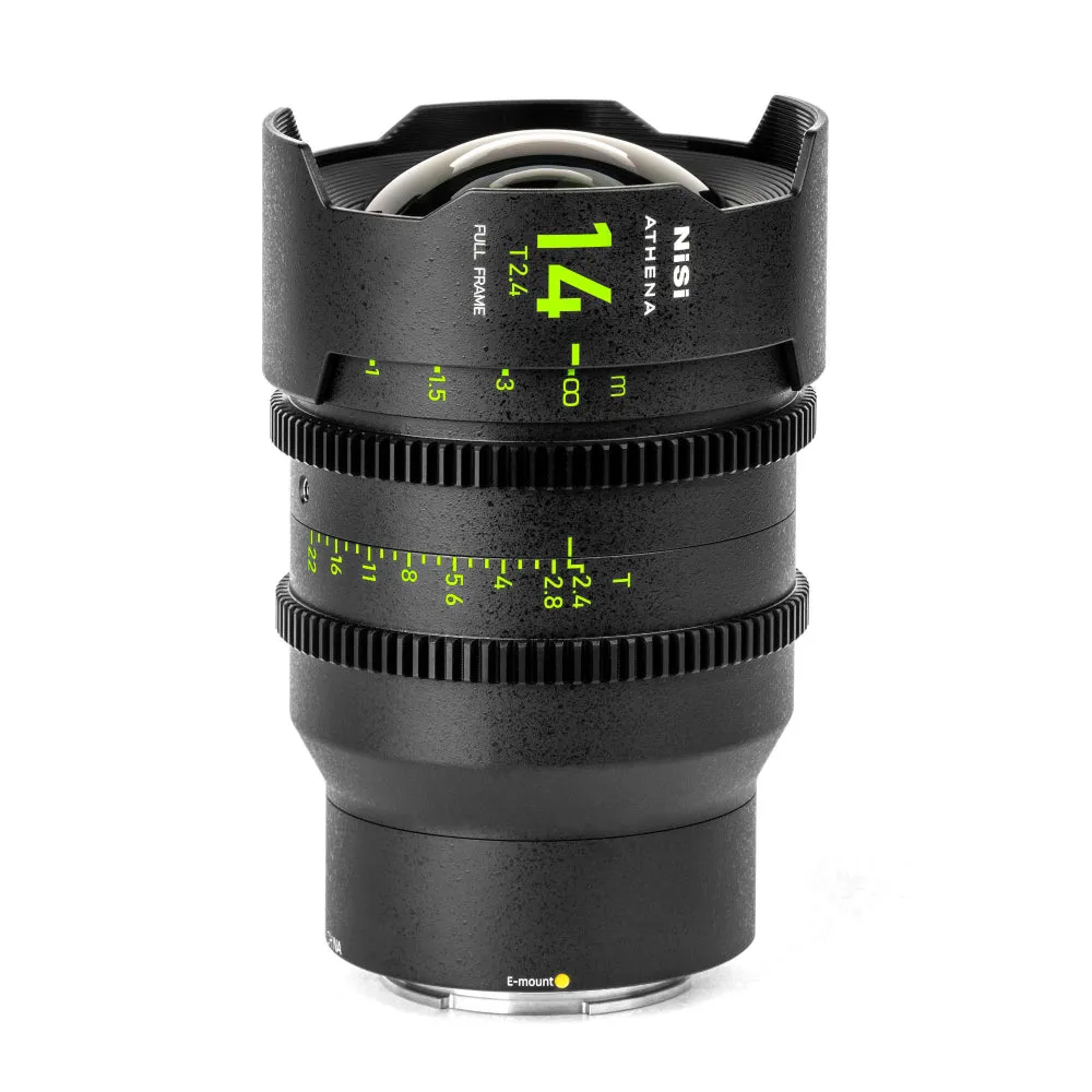 NiSi ATHENA PRIME Full Frame Cinema Lens (E Mount | No Drop In Filter)