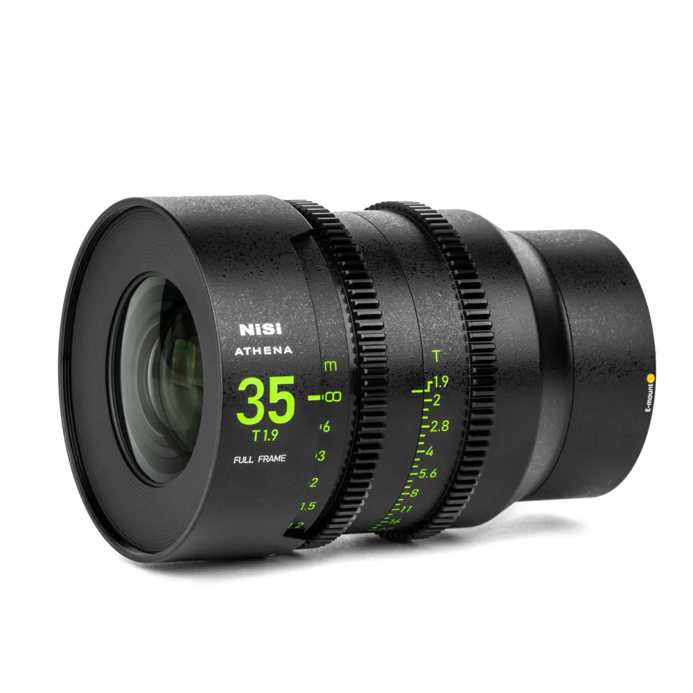 NiSi ATHENA PRIME Full Frame Cinema Lens (E Mount | No Drop In Filter)