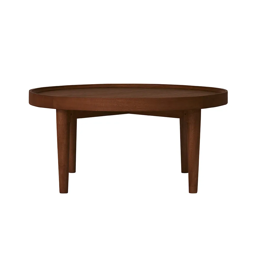 Norway Walnut Round Coffee Table