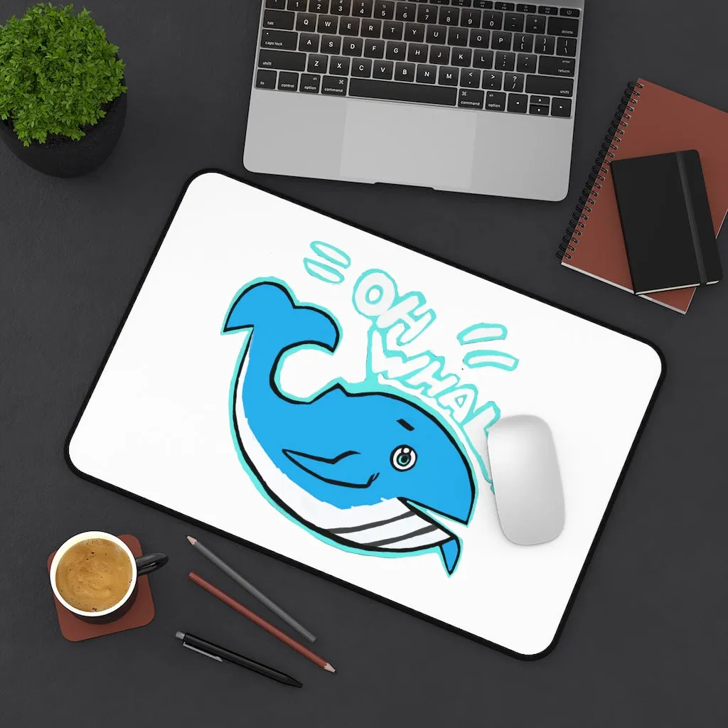 Oh Whale Desk Mat