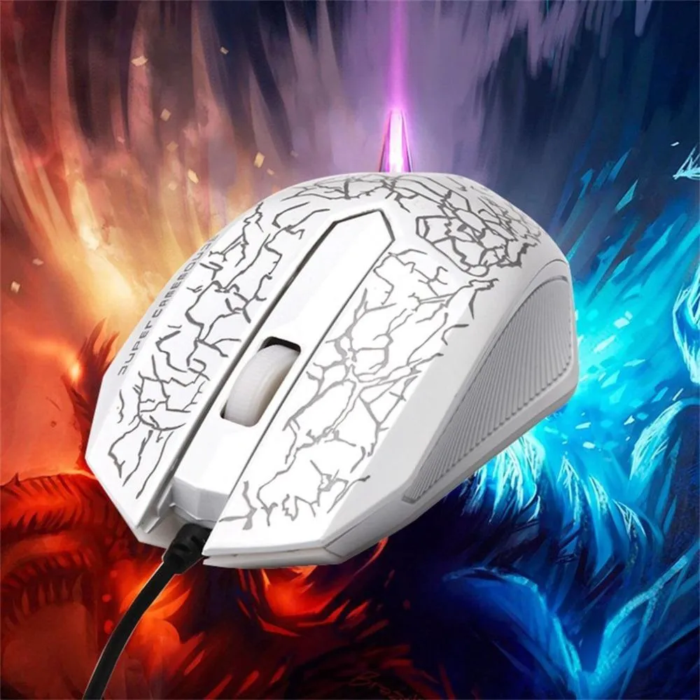 Optical 3D Led Mouse Pro Gamer USB