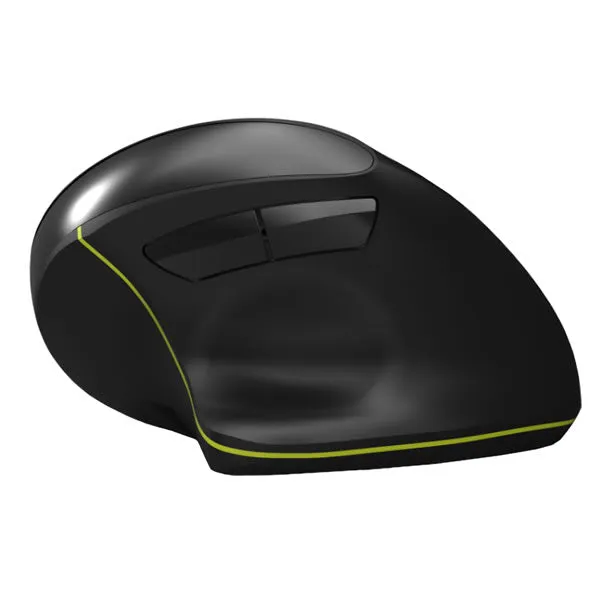 Port Connect Wireless Rechargeable Ergonoc Mouse Bluetooth – Black