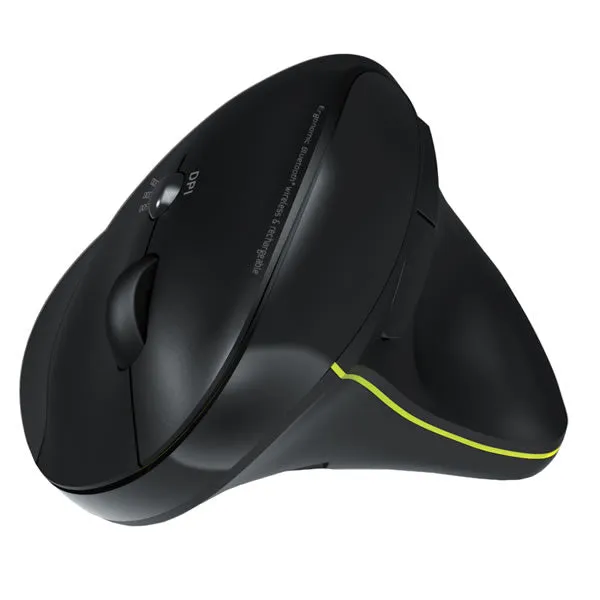 Port Connect Wireless Rechargeable Ergonoc Mouse Bluetooth – Black