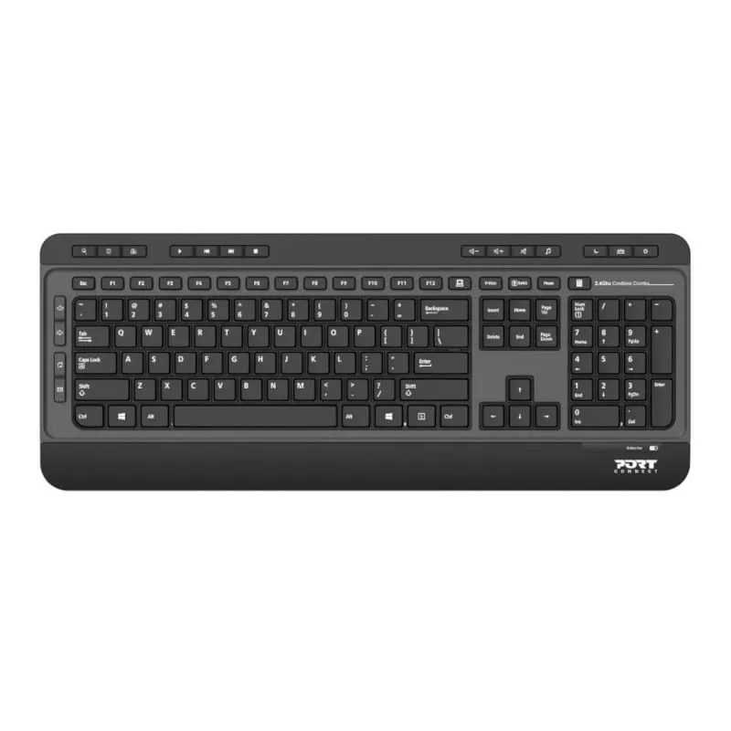 Port Wireless Keyboard And Mouse Combo