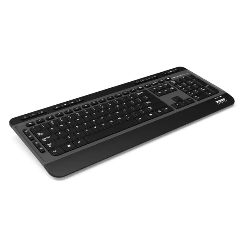 Port Wireless Keyboard And Mouse Combo