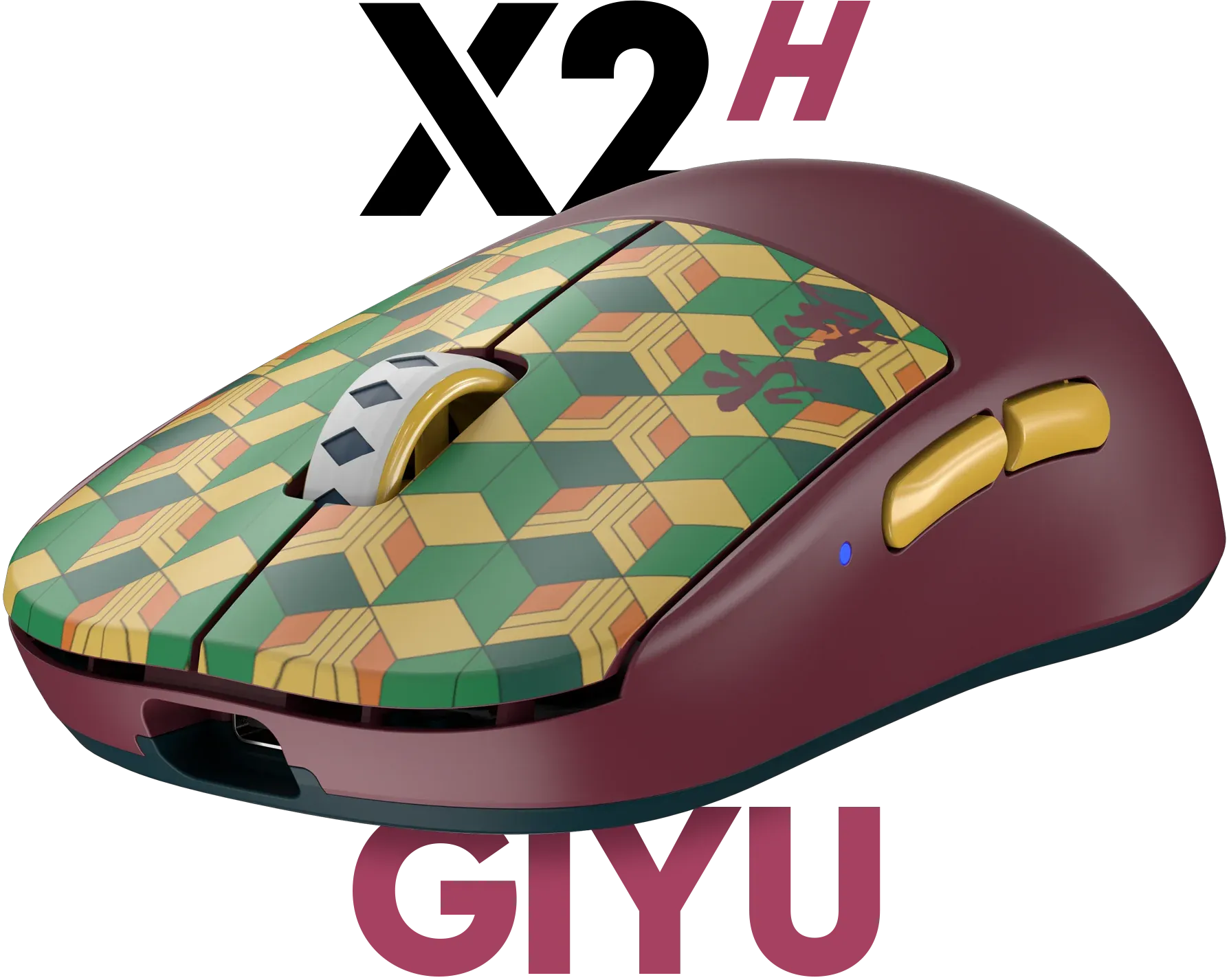 Pulsar X2H Wireless Gaming Mouse - Giyu Limited Edition