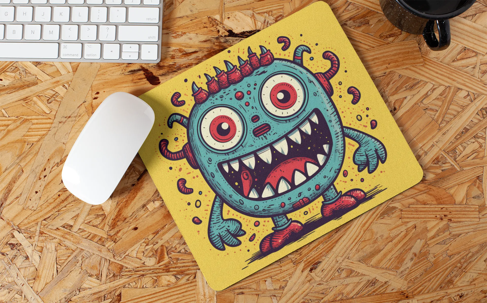 "Funny Little Monsters" Mouse Pads