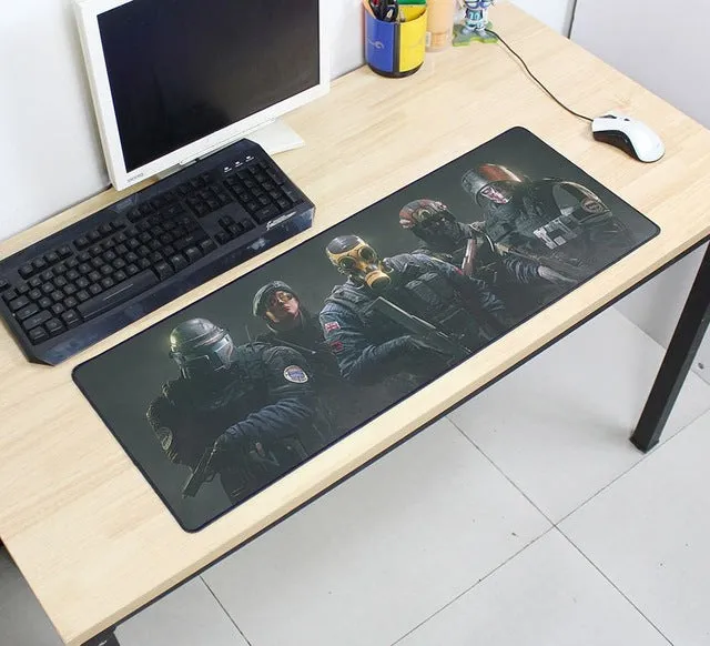 Rainbow Six Siege mousepad 800x300x2mm pad to mouse computer mouse pad best seller gaming padmouse gamer to keyboard mouse mats