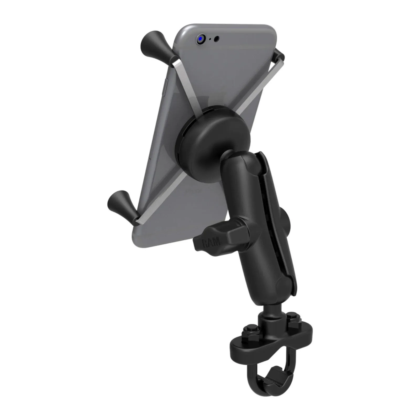 RAM X-GRIP LARGE PHONE MOUNT WITH HANDLEBAR U-BOLT BASE