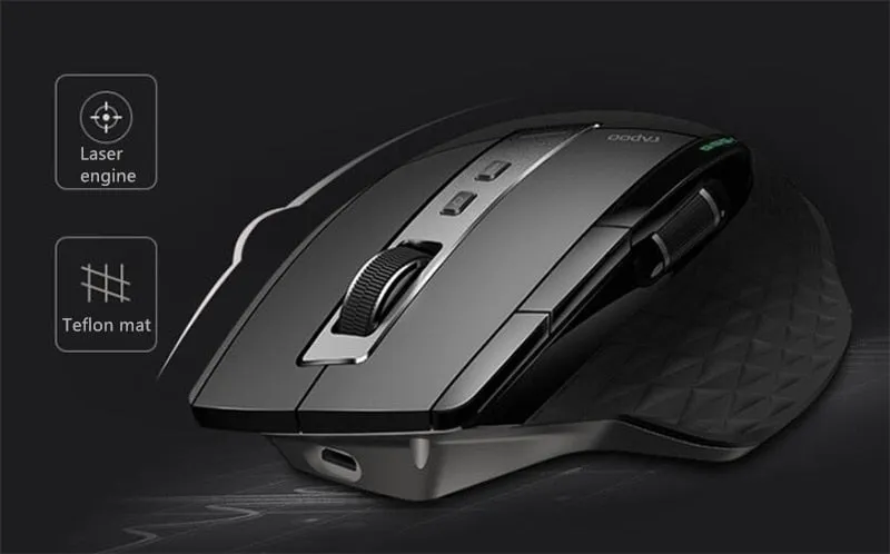 Rapoo Multi-mode Wireless Bluetooth Mouse Computer Gaming Mouse