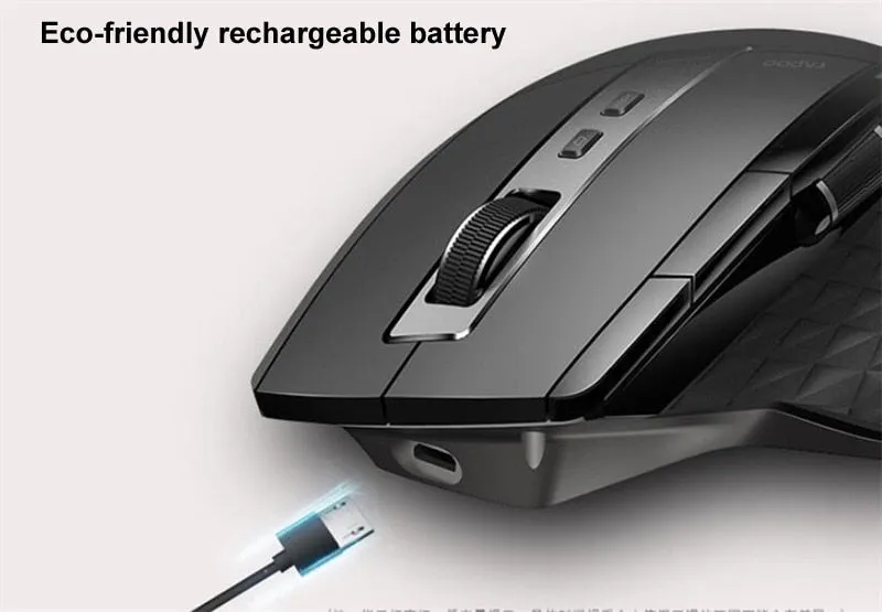 Rapoo Multi-mode Wireless Bluetooth Mouse Computer Gaming Mouse