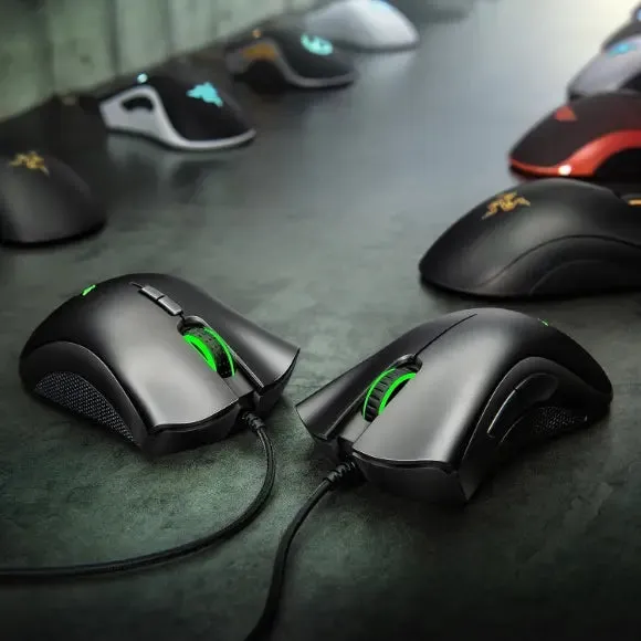 Razer DeathAdder Essential Gaming Mouse - Mercury White