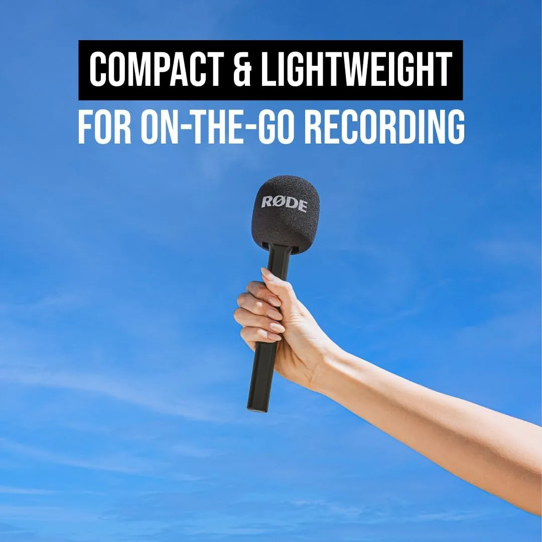 RØDE Interview GO Handheld Adapter for Wireless GO Microphone System