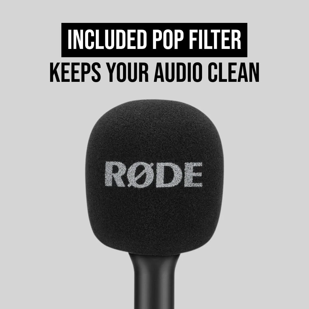 RØDE Interview GO Handheld Adapter for Wireless GO Microphone System