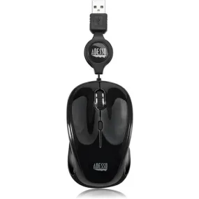 Retrackable Nano Mouse (Black)